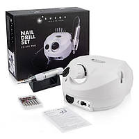 Фрезер для манікюру BUCOS Nail Drill ZS-601 PRO WHITE на 45 Вт. та 35 000 про. (+6 фрез у подарунок)