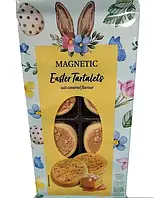 Печенье песочное тарталетки с соленой карамелью и карамельной крошкой Magnetic Easter Tartalets 165г Польша