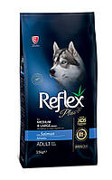 Корм Reflex Plus Dog Adult Medium Large Breeds Salmon сухой с лососем для взрослых собак сред ST, код: 8451967