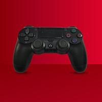 Проводной геймпад Doubleshock для PS4 Wired Controller с двойной вибрацией DS-2313, черный