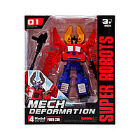 Детская игрушка Трансформер Bambi SD-176 робот-транспорт Красно-синий SX, код: 8246013
