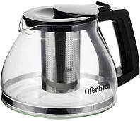 Заварочный чайник со съемным ситечком Peo 1300мл DP218681 Ofenbach GB, код: 8383703