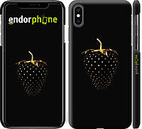 Пластиковый чехол Endorphone на iPhone XS Max Черная клубника (3585m-1557-26985) UM, код: 1579354