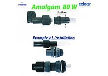 УФ стерилізатор для ставка Xclear Immersion UV-C 80W Amalgam, ультрафіолетова лампа занурювальна, фото 2