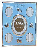 Фоторамка EVG ONIX H5 Baby 18.5 х 23.5 х 1.4 см Silver (6884655) BF, код: 8295506