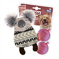 Игрушка для собак Коала с пищалкой GiGwi Plush 10 см Серый (75012) VA, код: 7687794
