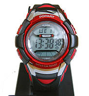 Часы Popart Черный Красный (POP-425) UM, код: 8303509