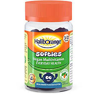 Витаминно-минеральный комплекс для детей Haliborange Kids Vegan Multivitamin 30 Gummies Blueb SX, код: 8372375