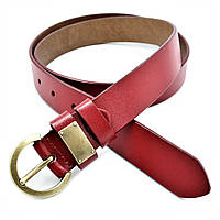 Ремень кожаный Weatro Красный koz-zh3-kit-019 3 см PK, код: 6765703