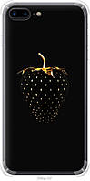 Чехол силиконовый противоударный с усиленными углами Endorphone iPhone 7 Plus Черная клубника PK, код: 7945285