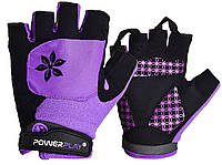 Велорукавички PowerPlay 5284 XS Фіолетові (5284_XS_Purple) SB, код: 1138946