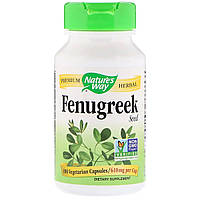 Пажитник Nature's Way Fenugreek Seed 610 мг 100 капсул (NWY12800) TN, код: 1826832