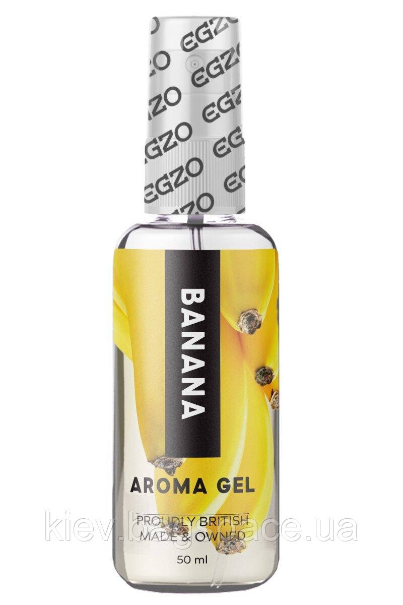 Оральний гель-лубрикант EGZO AROMA GEL Banana 50 ml KB, код: 8406274