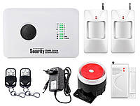 Комплект сигнализации GSM Alarm System G10C modern plus для 1-комнатной квартиры Белый (GGFBD PI, код: 1033295