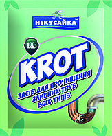 Средство для очистки санитарно-гигиенических устройств KROT НЕКУСАЙКА 50 г FS, код: 7540159
