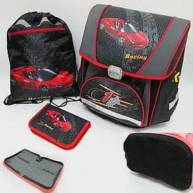 PREMIUM-D Набор: рюкзак-коробка+мешок для обуви+пенал плоский1002890