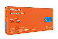 Перчатки латексные Mercator Medical Dermagel Coated M Белые 100 шт (00-00000137) OB, код: 8246390