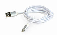 Кабель Cablexpert USB 2.0 - Lightning, 1.8м Серебристый (CCB-mUSB2B-AMLM-6-S) UN, код: 1901634