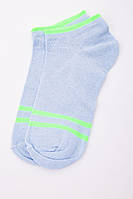 Женские короткие носки голубого цвета с полосками 167R221-1 Ager 36-40 GR, код: 8236522