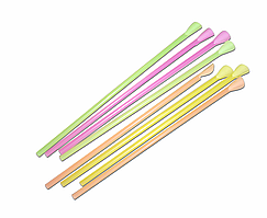 Трубочки для напоїв Лопатка 100шт/уп