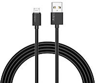 Кабель T-PHOX Nets T-M801 Micro USB - 1.2m Black (6440339) PK, код: 1871837