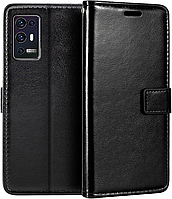 Чехол-кошелек ZTE Axon 30 Pro 5G, чехол-книжка из искусственной кожи премиум-класса