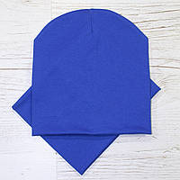 Детская шапка с хомутом КАНТА размер 52-56 Синий (OC-250) EJ, код: 1900034