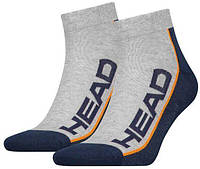 Носки Head Performance Quarter 39-42 2 пары gray blue (781009001-870) TN, код: 2467339