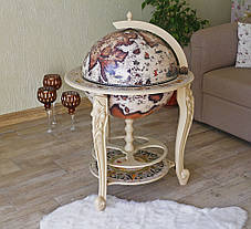 Глобус барів підлоговий Континенти, сфера 45 см 45045 W-M, фото 2