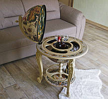 Глобус барів підлоговий Континенти, сфера 45 см 45045 W-M, фото 4