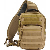 Рюкзак тактический Brandit-Wea US Cooper sling medium Camel (1026-8036-70-OS) PS, код: 7697949