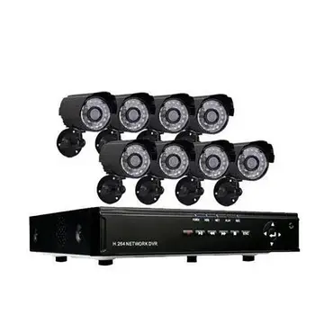 Система відеоспостереження на 8 камер CCTV XVR-TO801N Комплект камер зовнішнього відеоспостереження