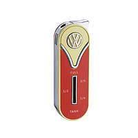 Зажигалка газовая пьезо Licences VW Metal Lighter Fuel Gauge Желто-красная (40610130YERED) PK, код: 7817517