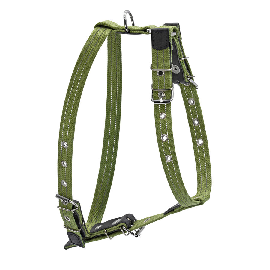 Шлея х/б тасьма CoLLaR Брезент (ширина 25 мм, А:47-72 см, В:68-80см), фото 1
