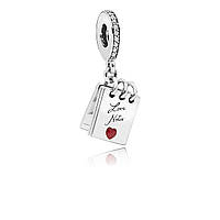 Серебряная подвеска-шарм Pandora 797835CZ PR, код: 7359855