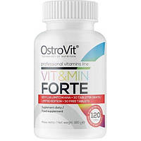 Витаминно-минеральный комплекс для спорта OstroVit VitMin Forte 120 Tabs GR, код: 7907839