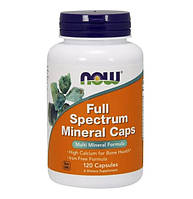 Мультиминеральный комплекс NOW Foods Full Spectrum Minerals 120 Caps GT, код: 7576291