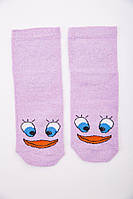 Сиреневые женские носки с принтом средней длины 167R337 Ager 36-39 PP, код: 8236515