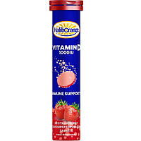 Витамин D Haliborange Adult Vit D 1000 IU 20 effervescent tabs Strawberry GT, код: 8372357