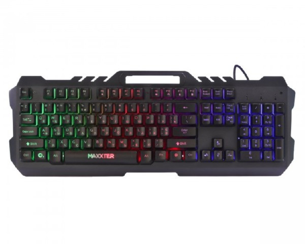 Клавіатура Maxxter KBG-UML-01-UA USB з підсвіткою