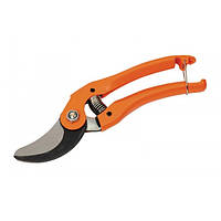 Секатор садовый MASTERTOOL 225 мм с металлическими ручками лезвия Mn65 14-6109 PK, код: 7234942