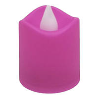 Декоративна свічка Bambi CX-21 LED 5 см Фіолетовий EJ, код: 8289278