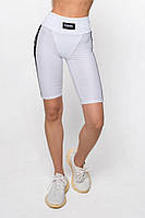 Спортивные женские велосипедки Designed for Fitness Pro Bianco M EJ, код: 6627441