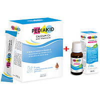 Витаминно-минеральный комплекс для детей Pediakid Комплекс БЫСТРО РАСТЕТ Calcium C+ 14 х 2,6 PS, код: 8208743