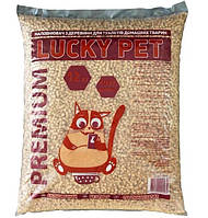 Наполнитель для кошачьего туалета Lucky Pet премиум Древесный впитывающий 12 кг 41 л (4820224 ES, код: 7998278