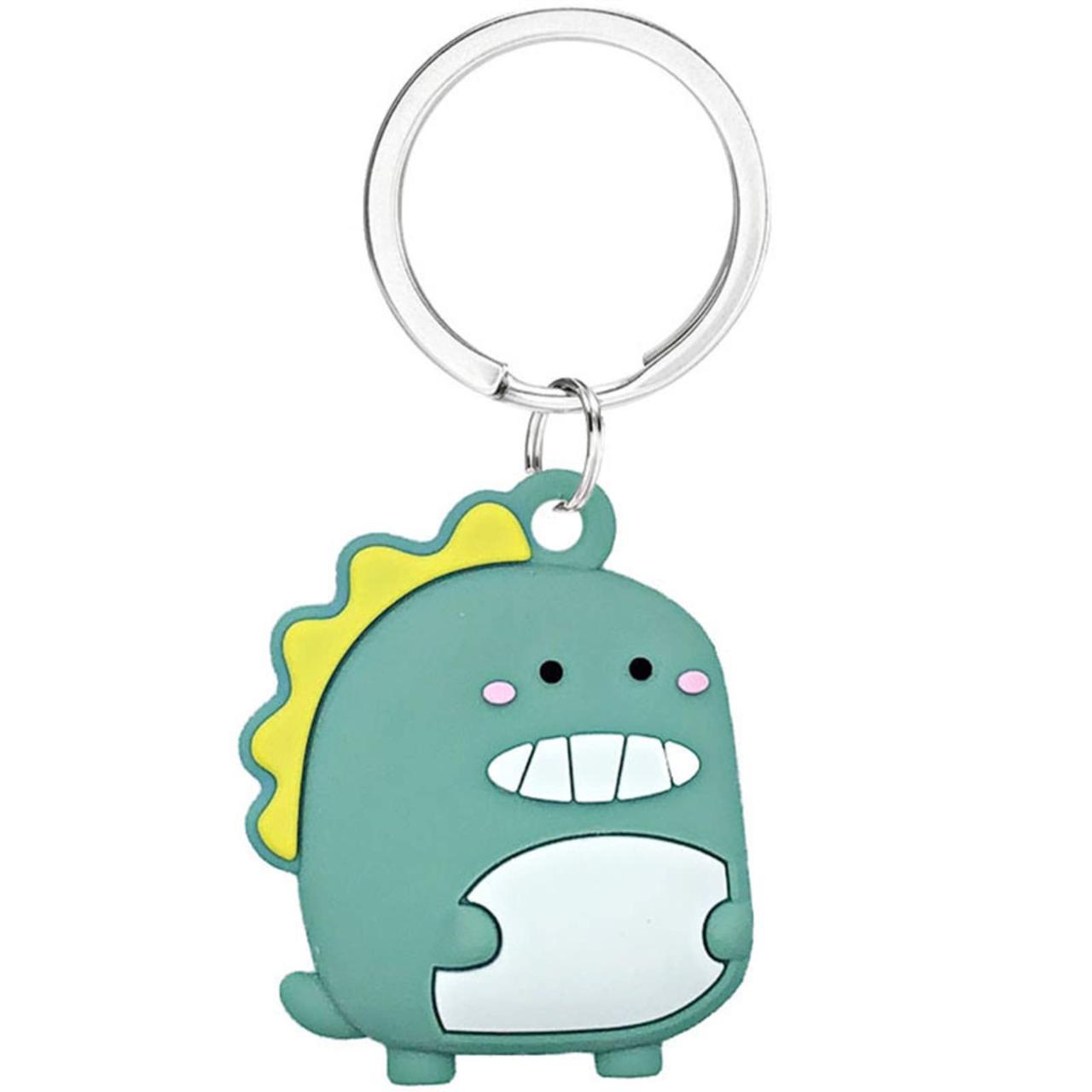 Брелок чохол Alitek для Apple AirTag з кільцем Динозавр, фото 1