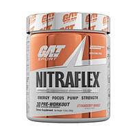 Комплекс до тренування GAT Nitraflex 300 g 30 servings Strawberry Mango EM, код: 7521090