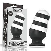 Анальний корок для фістинга Lovetoy X-Missioner Butt Plug 7.0 KB, код: 7837798