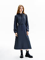 Плаття жіноче з довгим рукавом L графітовий Yuki ЦБ-00235481 ES, код: 8418880