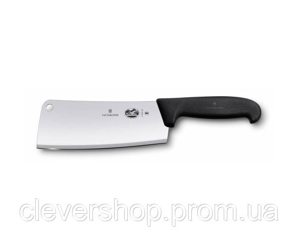 Кухонний ніж сокирка Victorinox Fibrox Cleaver 190 мм для рубання м'яса та кісток (5.4003.19) CS, код: 2566542